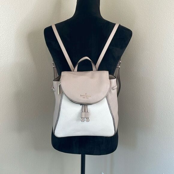 Kate spade Leila color block leather backpack - Picture 2 of 15